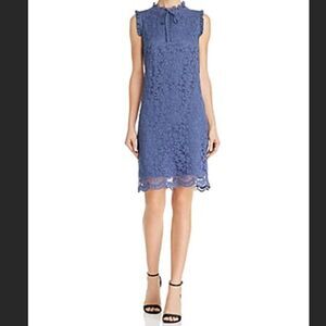 NWT Nanette Lepore blue lace shift dress
